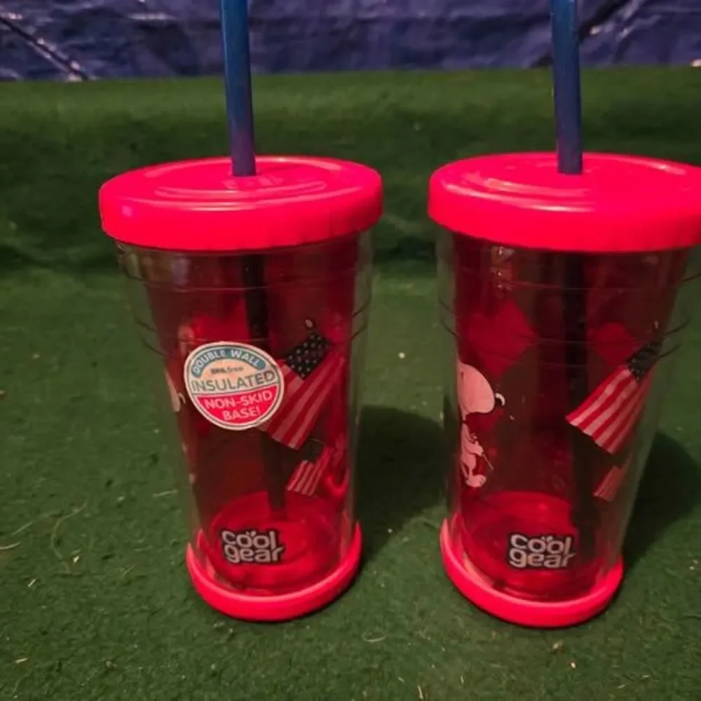 Vtg. Snoopy Cups (ST-7)